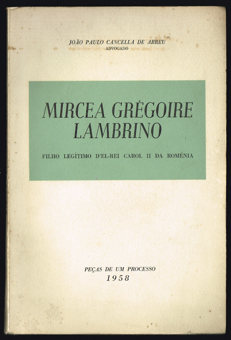 17733 mircea gregoire lambrino rei da romenia.jpg